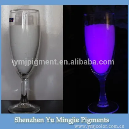 Purple Color Glow in the Dark Powder, Violet Photoluminescent Pigment