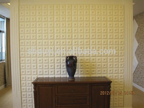 3D leather carving panels on the wall