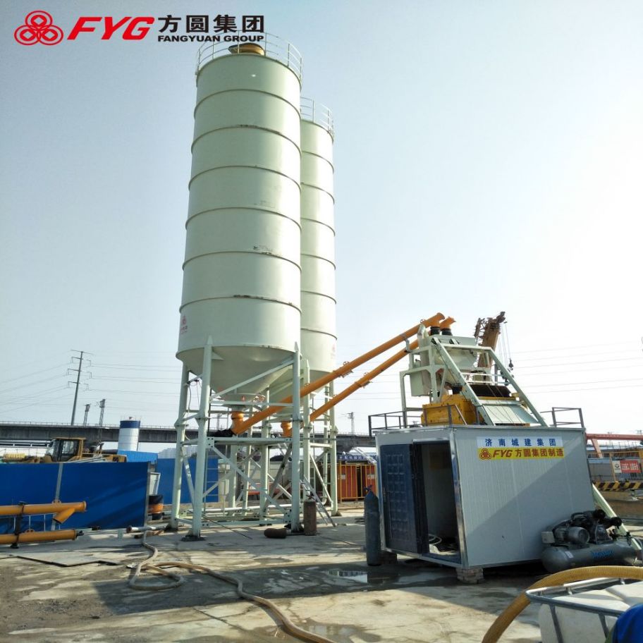 Skip loading FYG brand concrete mixing plant