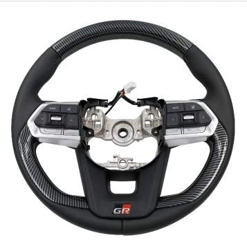 Carbon Fiber Steering Wheel for Toyota Land Cruiser LC300