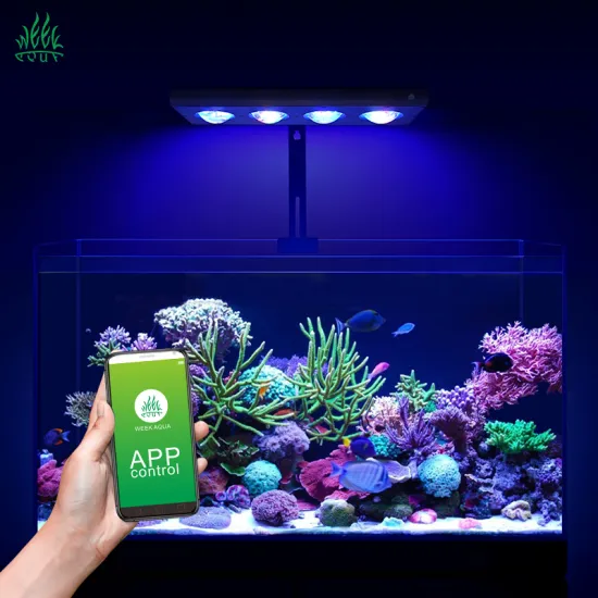Dimmable LED Aquarium Lighting for Reef Corals and Marine Fish