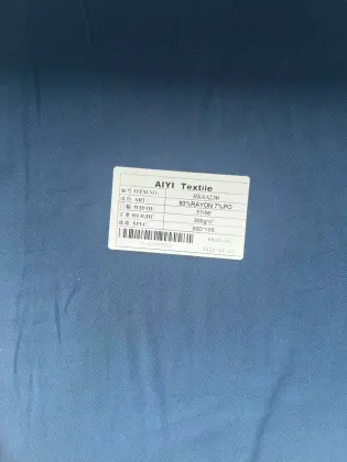 Rayon Polyester Twill Dyed Fabric