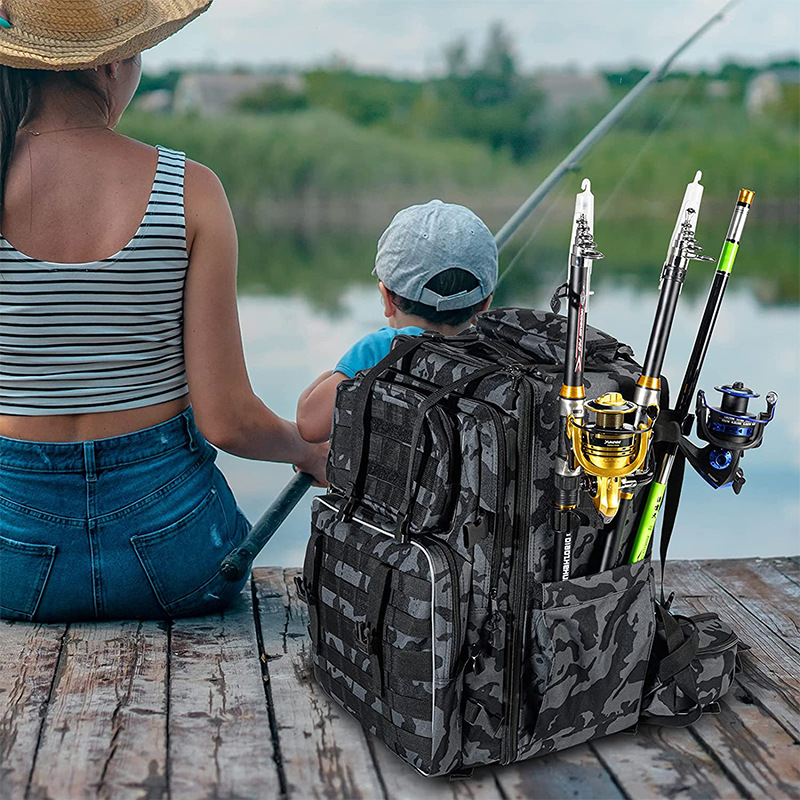 Multi Functional Fishing Gear Bag Backpack