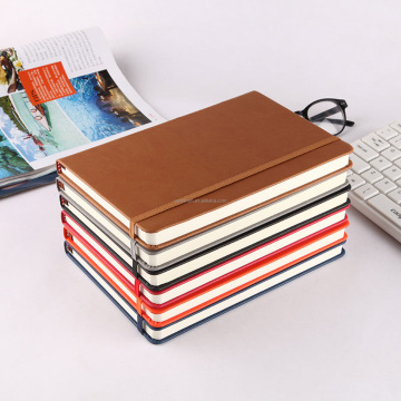 Custom Logo Faux Leather Business Notebook