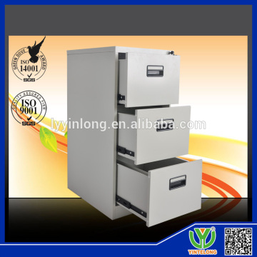 2015 new design round mobile filing cabinet/ small grey steel office filing cabinet with 3 drawer office pedestal
