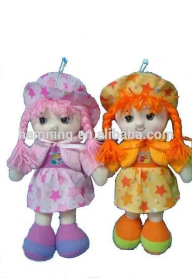 wholesale 30cm plush dolls wearing beautiful dress