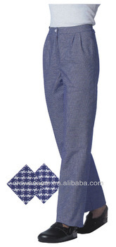 colorful cotton chef's pants