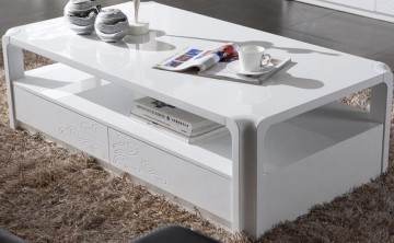 Marble Top Wooden Coffee Table 406#