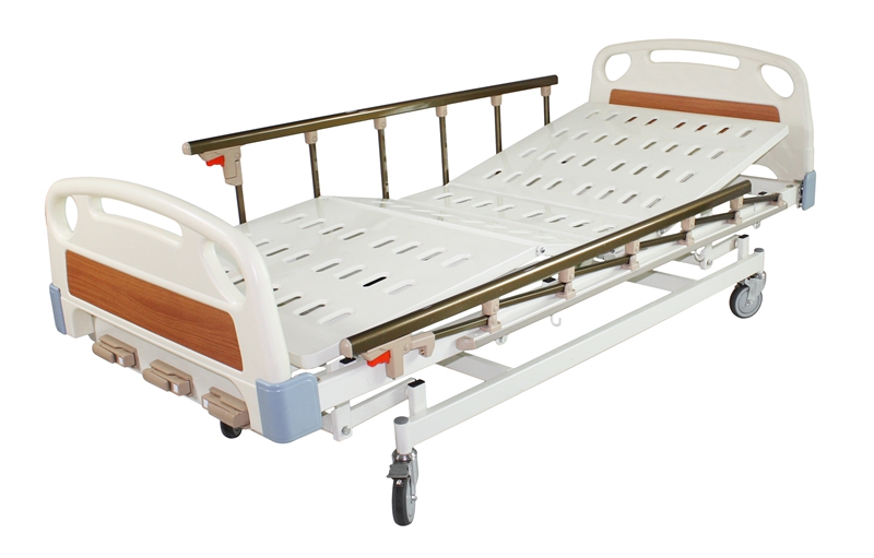 3 Cranks Manual Patient Bed