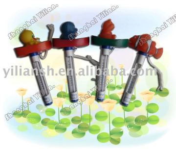 High Quality Plastic Floating Pool Animal Thermometer
