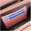 PU Leather Material Handbag Simple Pink Touch-screen Mobile Phone Handbag Manufactory