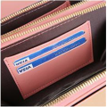 Simple Pink Touch-screen Mobile Phone Handbag