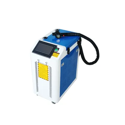 Small Laser Heat Cleaning Machine 200W MAX JPT Raycus Laser Source