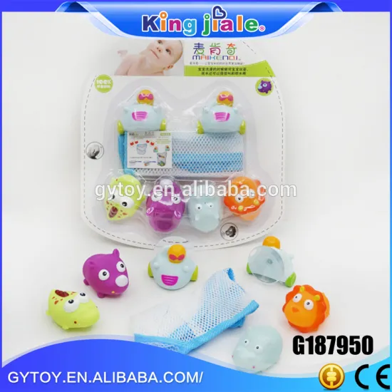 Factory direct sales all kinds of lovely vinyl toys and bath organizer