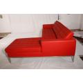 Da nâu florence knoll góc sofa sofa