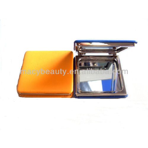 High end square pu cosmetic mirror
