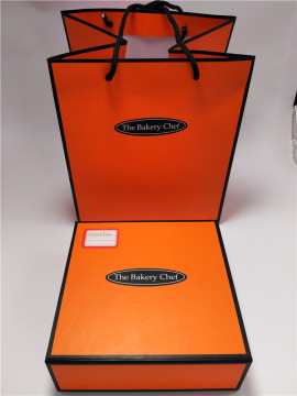 logo hot stamping magnet closure gift packaging rectangle folding paper box