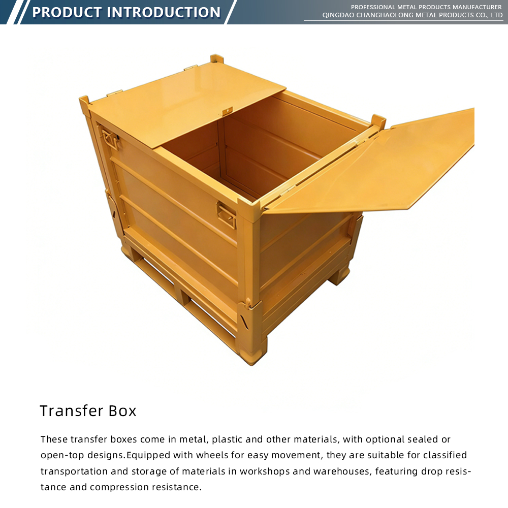 Yellow Steel Storage Container X