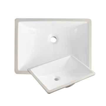 البيع الساخن 18x13 بوصة كوب سي السيراميك الحمام Undermount Wash Wash Basin