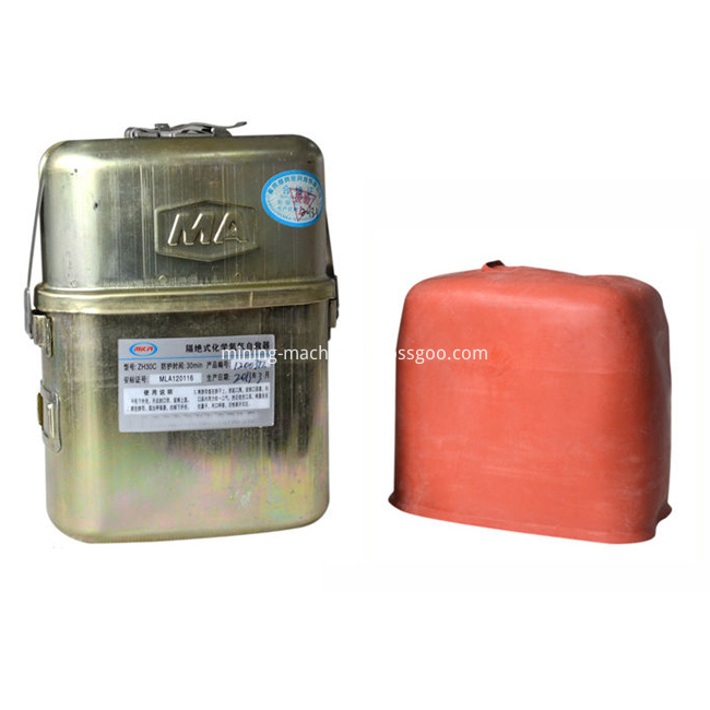 Coal Mining Chemical Oxygen Self Rescuer Zh45, High Quality Coal Mining ...