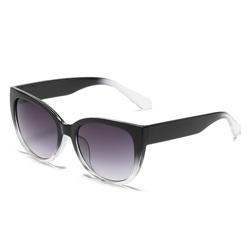 Cat-Eye Large Breal Allmählich Sonnenbrille Männer und Frauen Mode-Ins-Stil-Sonnenbrillen