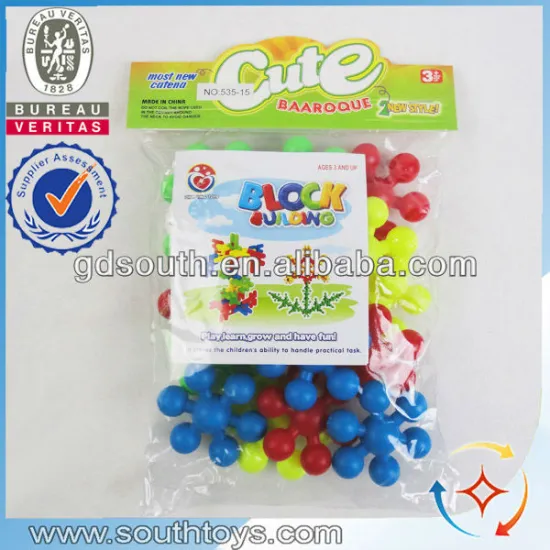 new item snow shape 15 pcs/bag building toy block