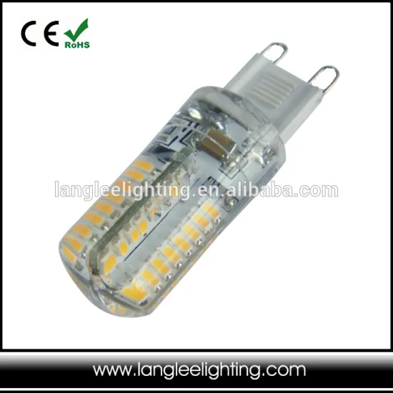 110V 220V Silicone SMD3014 High Lumen Lampholder G9