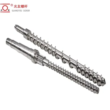 Bimetallic screw at bariles para sa goma at plastic extrusion