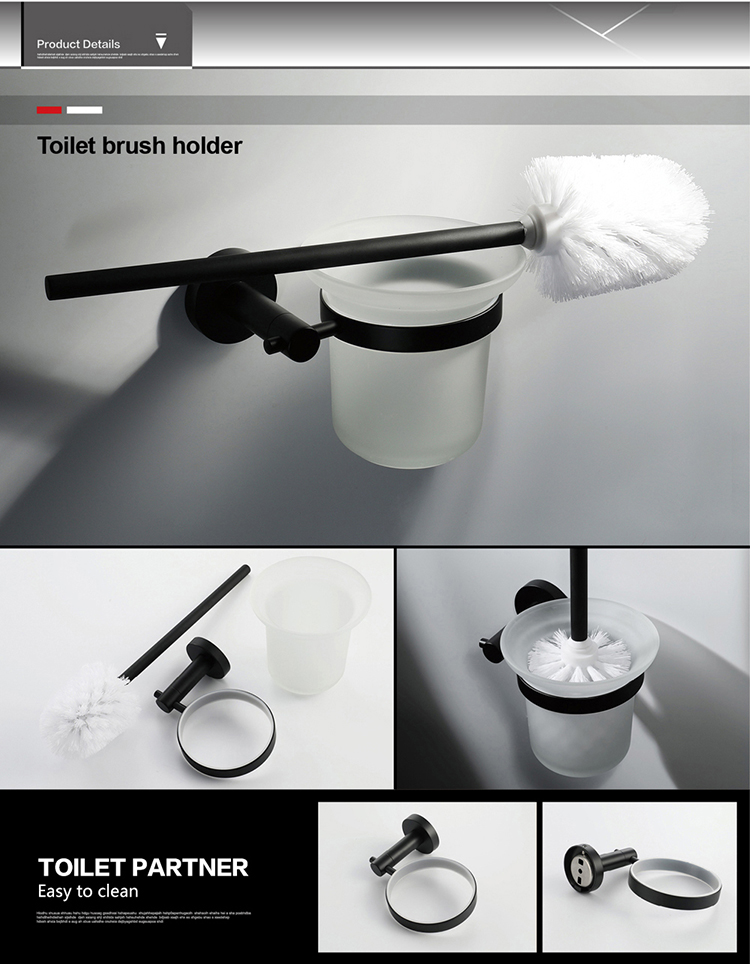 Stainless Steel Toilet Brush Holder