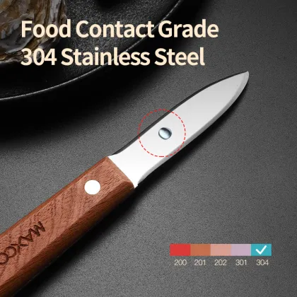 Stainless Steel Seafood Shucking Knife & Clam Opener - Kitchen Tools & Gadgets