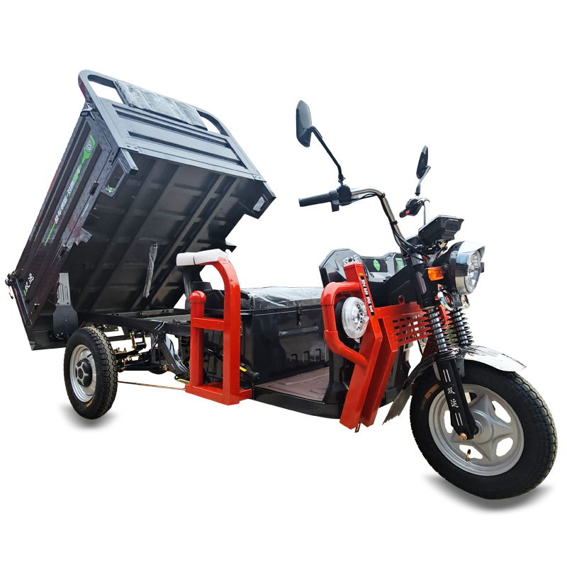 Electric Tipper Cargo Tricycle for Heavy Duty Farm Transport