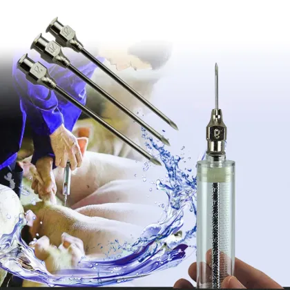 Stainless Steel Veterinary Needle for Syringe in Clean Poultry Farms and Livestock