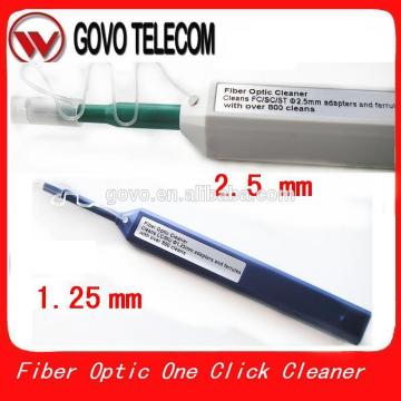 Pen-design 2.5mm/1.25mm Fiber Optic One click Cleaner(LC/MU/FC/SC/ST)