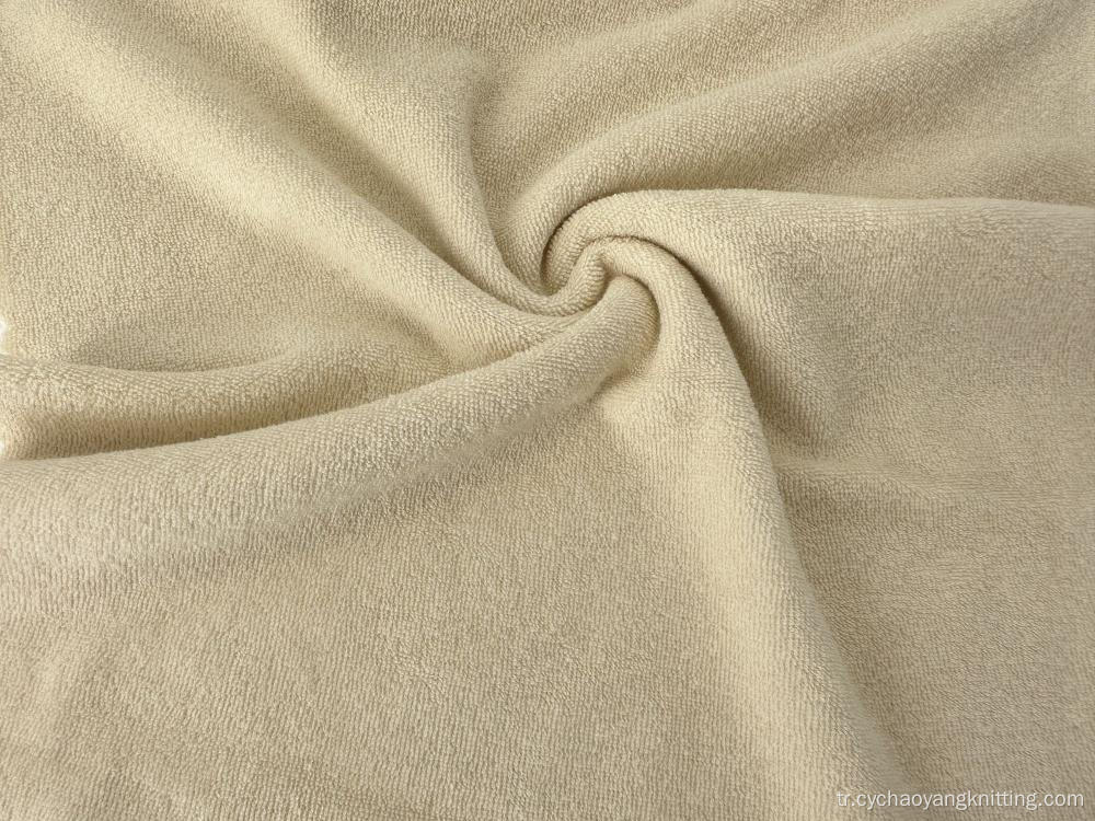 Özel desenli polikotton örgü karniyalı havlu