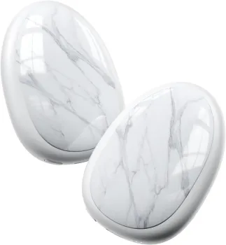 Electric Mini Pebble Multi Color Aluminum Alloy Durable Hand Warmer Dual 2000mAh Batteries 2Year Warranty Household