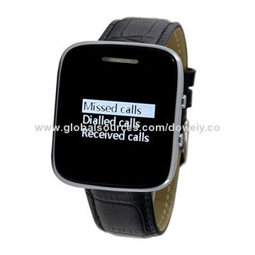 Hot Bluetooth Android smart watch with caller's name and number display