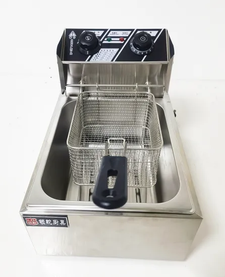 6L countertop electric deep fryer