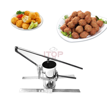 ITOP Ticari Balık Topu ve Mot Makinesi - Sığır eti, karides ve doldurulmuş balık topu yapım ekipmanı