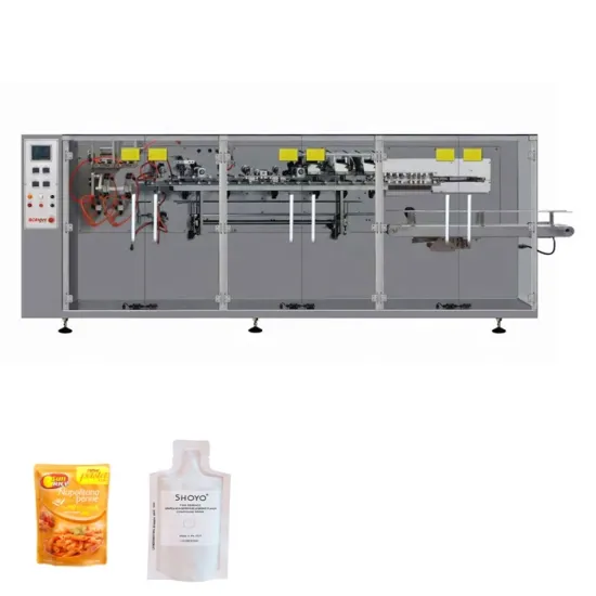 Automatic Horizontal Packing Machine for Tomato Paste, Sauce, and Liquid Sachets (900g)