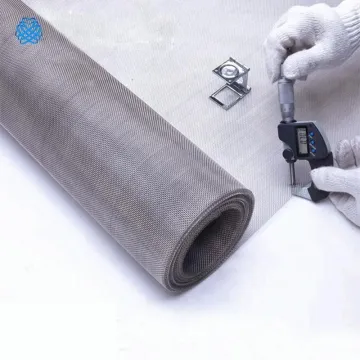 1 Micron Dutch Woven Stainless Steel Wire Mesh Filter Screen