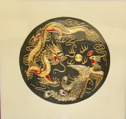 golden thread embroidery