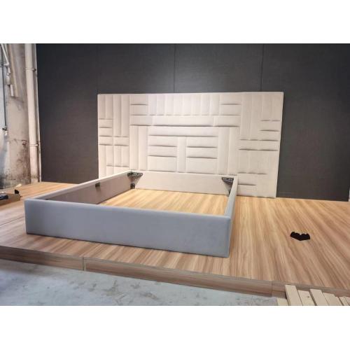 Muebles OEM Top-One Cuero Sofá cama con colchón