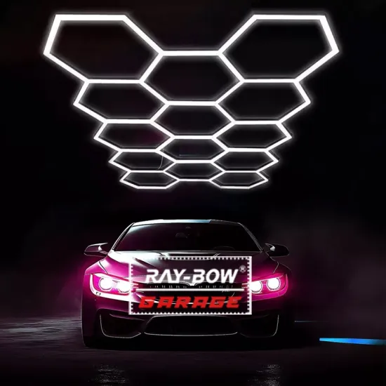 Discounted Hex RGB Panel LED Hexagon Garage Lights: Latest Stock Arrival