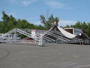 Alloy Aluminum Stage Lighting Truss For Abnormity Concert T