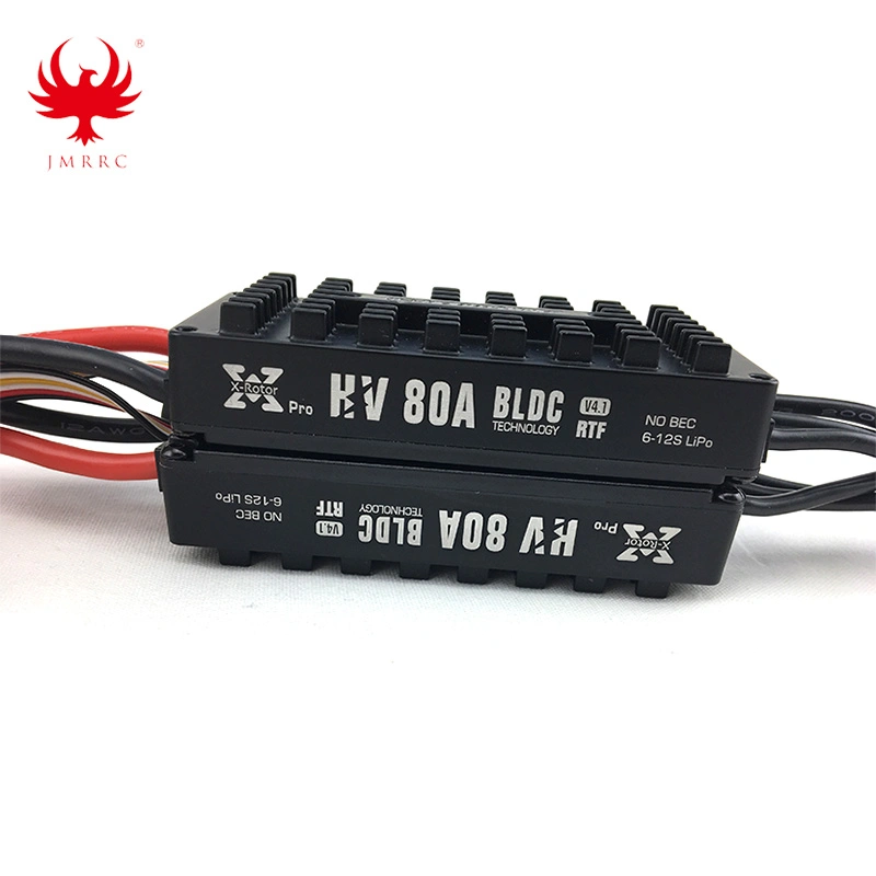 HobbyWing X-roter pro 80Aドローン用アンプ3～6S4個 Hobbywing 80A ESC Xrotor Pro HV Brushless ESC V4 Version China