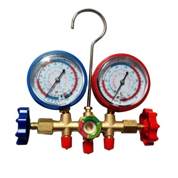 Penyejukan kereta a/c manifold tolok