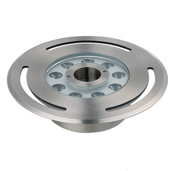 عنصر التحكم الفردي 4-Core RGB LED ضوء نافورة مع وظيفة اللون الكاملة 9x3W خارجي