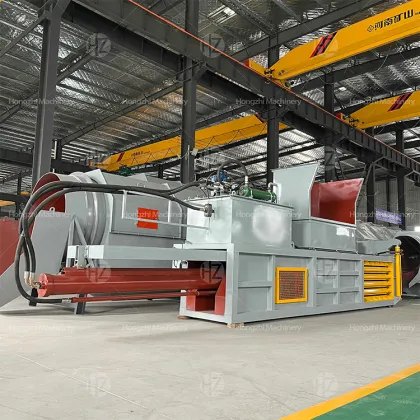 Horizontal Waste Paper Baler: Waste Paper Baling Press Machine for Plastic and Paper Waste