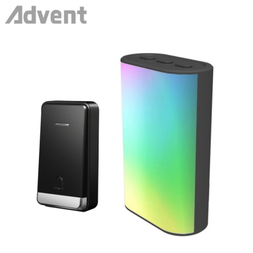 带 RGB 灯的电池供电门铃