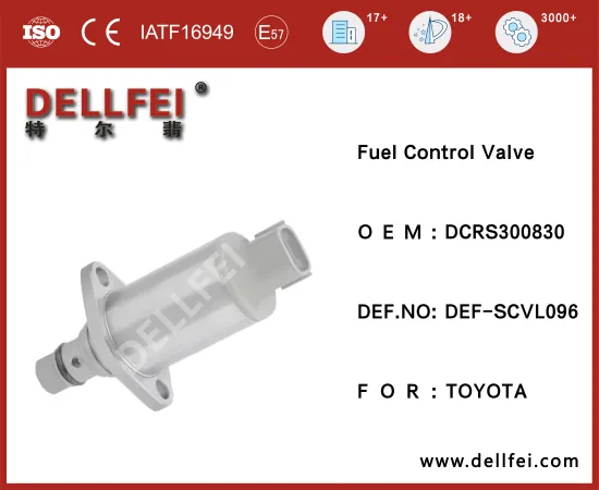 Diesel Fuel Scv Valve DCRS300830 for TOYOTA